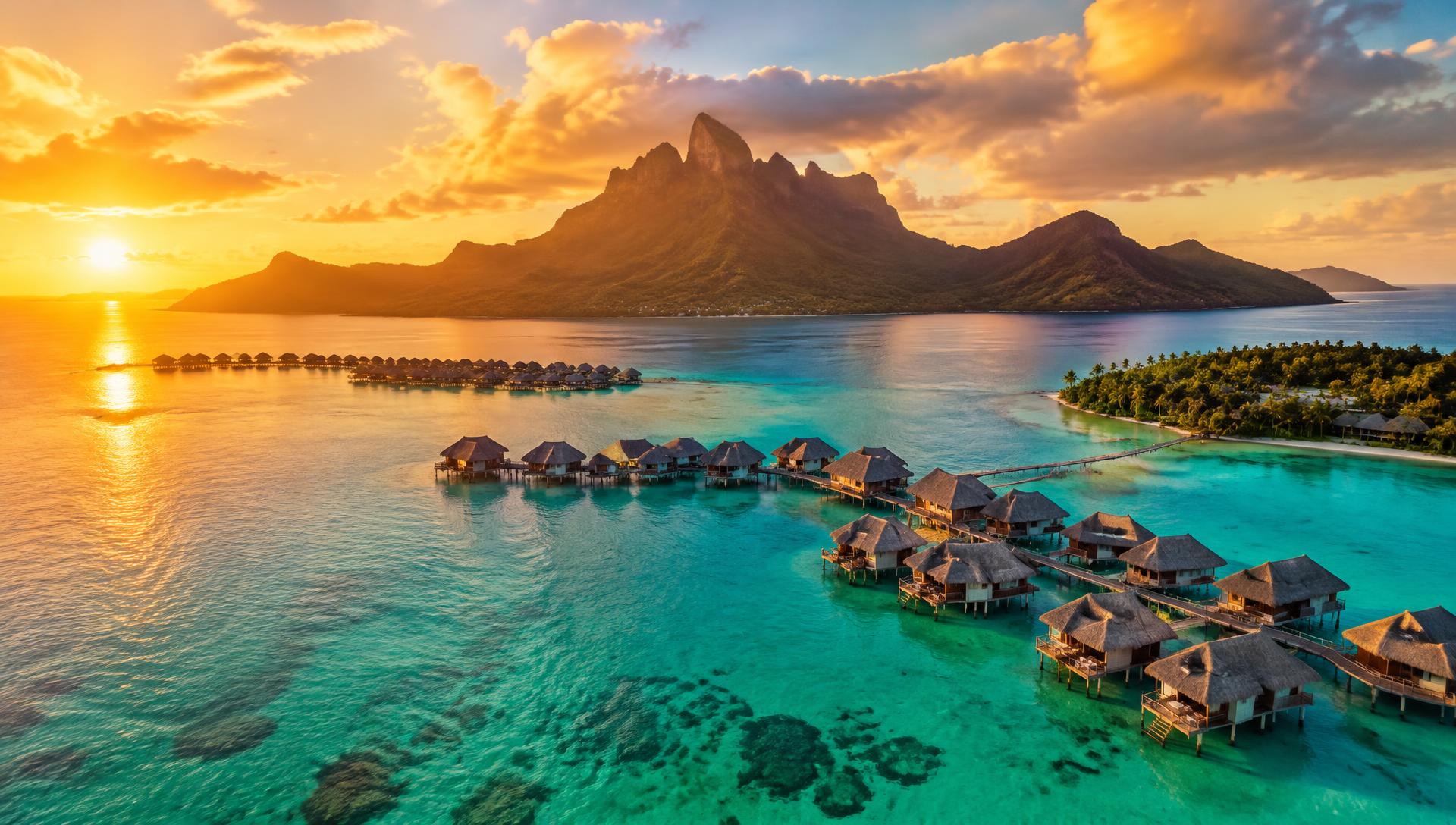 Lagon de Bora Bora